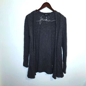 Style & Co. Gray Open Cardigan Size Small